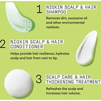 Nioxin System 2 Scalp + Hair Thickening Conditioner for Natural with Progressed Thinning, 1L