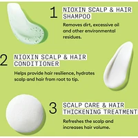 Nioxin System 2 Scalp + Hair Thickening Conditioner for Natural with Progressed Thinning, 1L