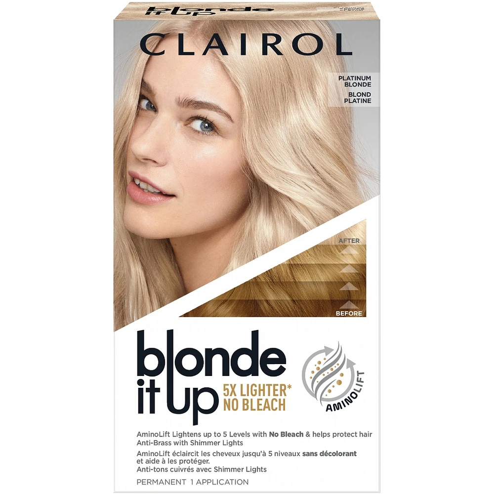 Blonde It Up, Permanent Hair Dye, 5x lift with no bleach