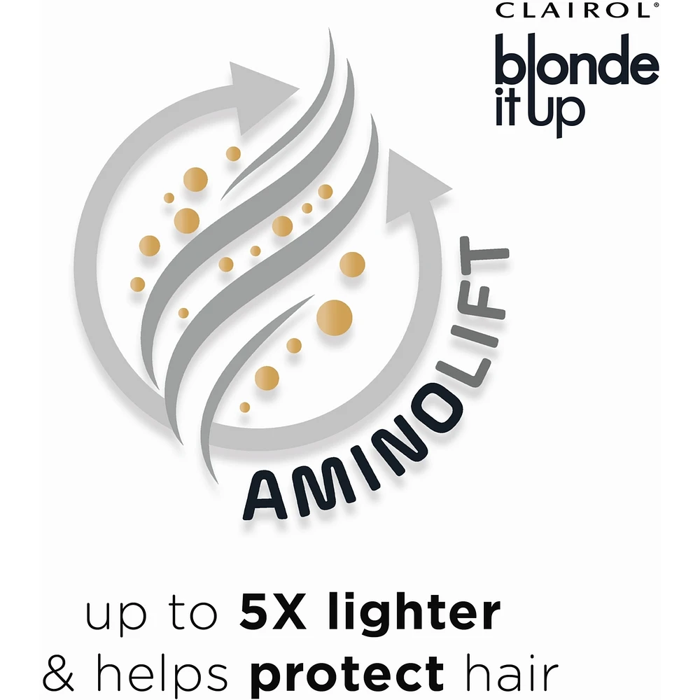Blonde It Up, Permanent Hair Dye, 5x lift with no bleach