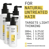 Nioxin System 1 Scalp  + Hair Thickening Treatment - Serum for Natural Hair with Light Thinning, 100ml