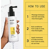 Nioxin System 1 Scalp  + Hair Thickening Treatment - Serum for Natural Hair with Light Thinning, 100ml