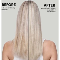 Wella Professionals ULTIMATE REPAIR Shampoo, Professional Lightweight Cream Shampoo for Damaged Hair, 250 ml