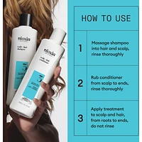 Nioxin System 3 Scalp + Hair Thickening Conditioner for Damaged with Light Thinning, 1L