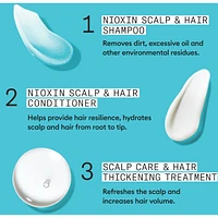 Nioxin System 3 Scalp + Hair Thickening Conditioner for Damaged with Light Thinning, 1L