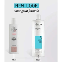Nioxin System 3 Scalp + Hair Thickening Conditioner for Damaged with Light Thinning, 1L