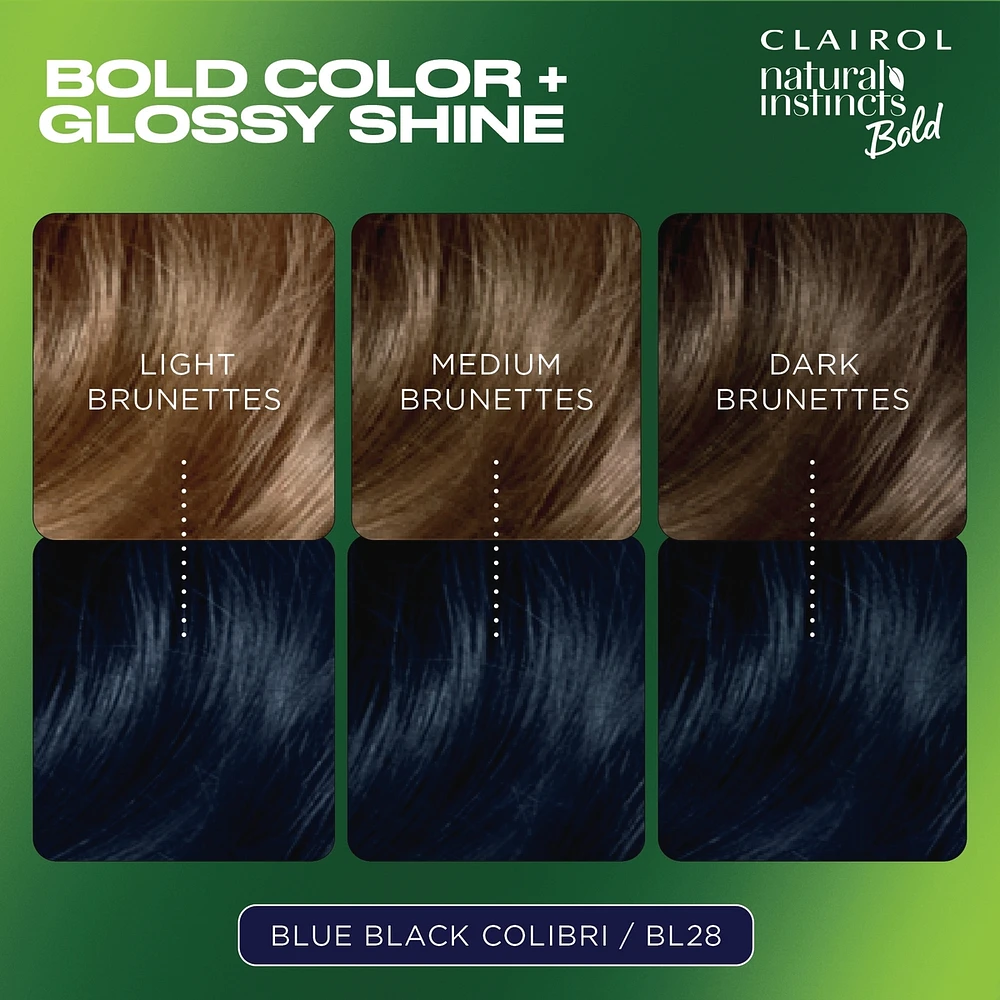 Natural Instincts Bold Permanent Hair Dye with 0% ammonia
