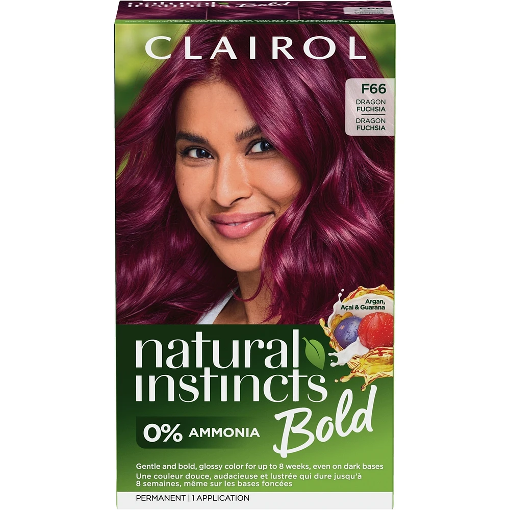 Natural Instincts Bold Permanent Hair Dye with 0% ammonia