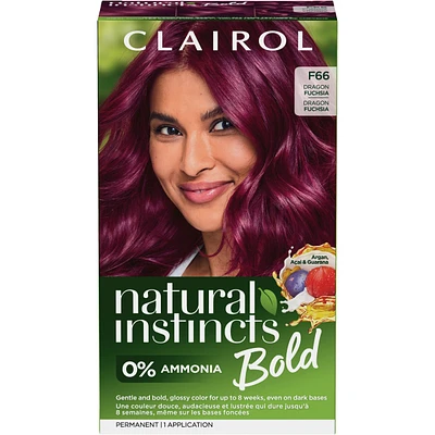 Natural Instincts Bold Permanent Hair Dye with 0% ammonia