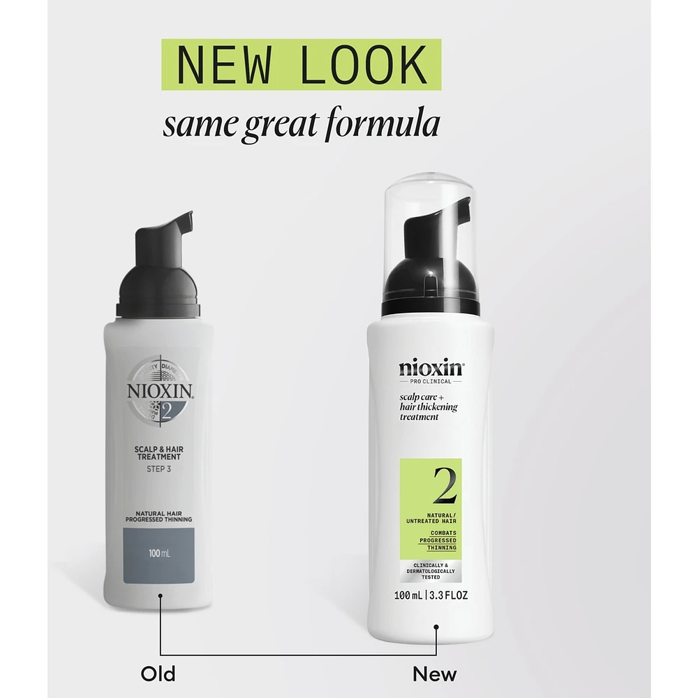 System 2 Scalp  + Hair Thickening Treatment - Serum for Natural Hair with Progressed Thinning, 100ml