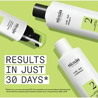 System 2 Scalp  + Hair Thickening Treatment - Serum for Natural Hair with Progressed Thinning, 100ml