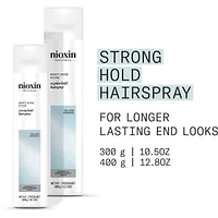 Nioxin Density Defend Styling Strong Hold Hairspray - Hairspray for Long-Lasting Hairstyles