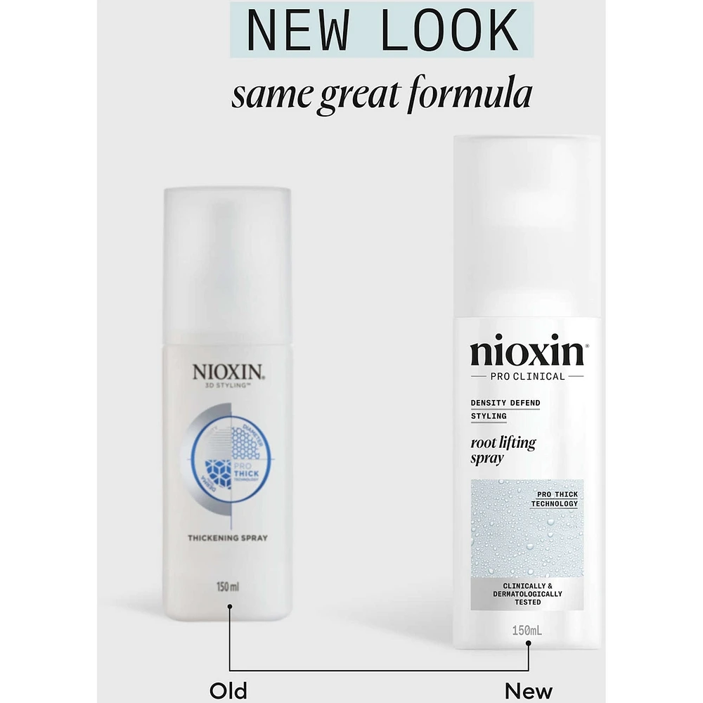 Nioxin Density Defend Styling Root Lifting Spray - Hair Thickening Spray