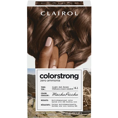 ColorStrong Permanent Hair Dye, Multidimensional Color + AHA Bonding Zero Ammonia