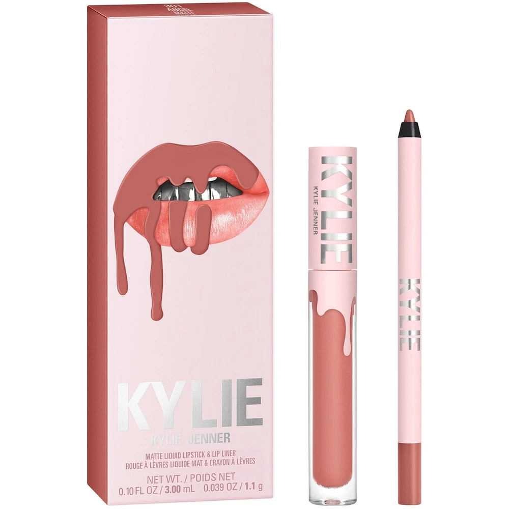 Matte lip Kit, perfect routine, highly-pigmented, long-lasting, smudge-resistant, vegan