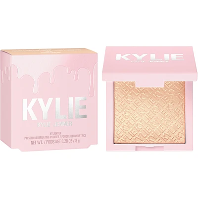 Kylighter Illuminating Powder, lightweight, smooth & radiant glowy finish, clean, vegan