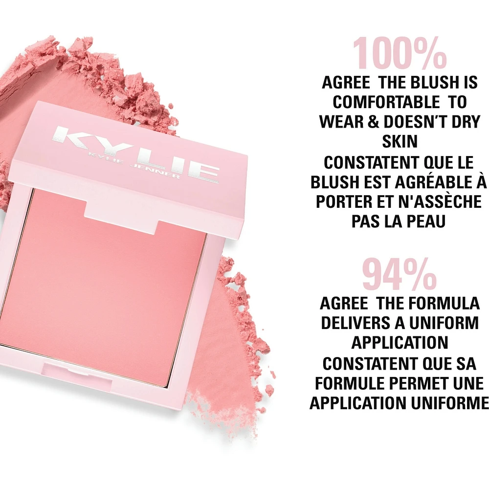 Pressed Blush Powder, long-wear, blends easily, healthy soft-matte glow, vegan