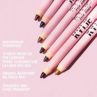 Kyliner Waterproof Gel Eyeliner Pencil, ultra-defined look, ultra-creamy, ultra-gliding, smudge-resistant, all-day wear, vegan