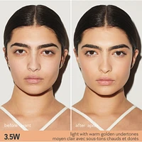 Power Plush Longwear Foundation with Niacinamide, 12-hour wear, lightweight, airbrushed natural finish