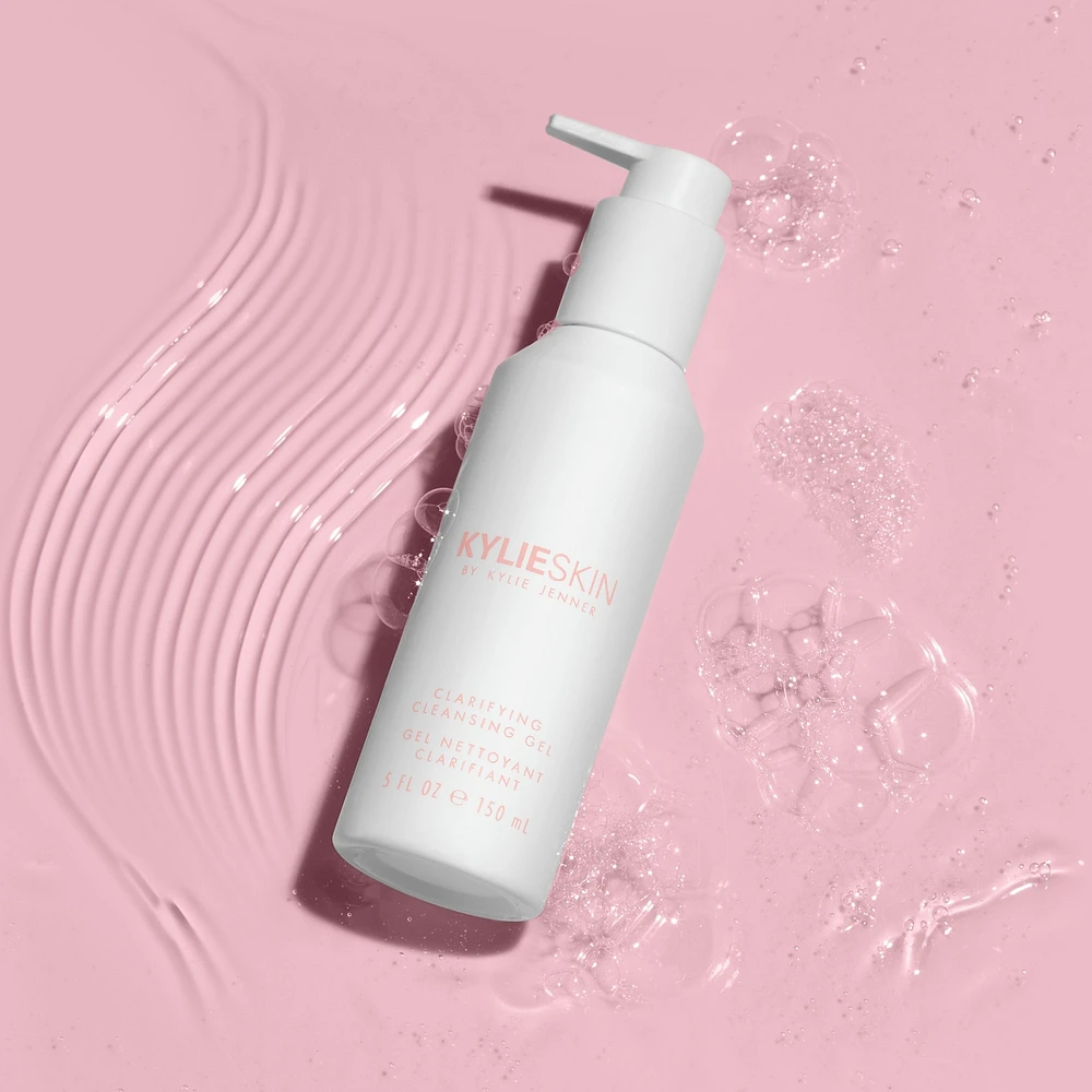 Clarifying Cleansing Gel with Salicylic Acid, unclog pores, removes impurities, brightens & soothes skin