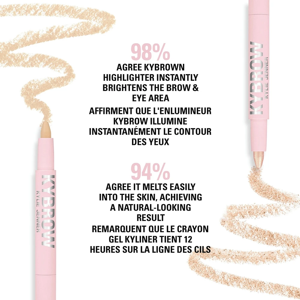Kybrow Highlighter, long-lasting, crease-free, cruelty free & vegan