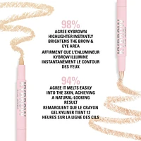 Kybrow Highlighter, long-lasting, crease-free, cruelty free & vegan