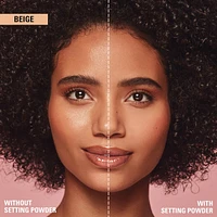 Loose Setting Powder, mattifying, blurs imperfections, all-day wear, cruelty-free, vegan, talc-free