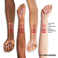 Lip Shine Lacquer, ultra-pigmented, lightweight, shiny finish