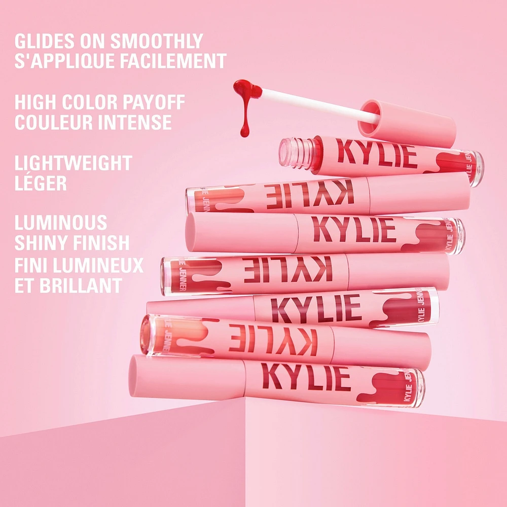 Lip Shine Lacquer, ultra-pigmented, lightweight, shiny finish