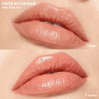Tinted Butter Balm with Jojoba Oil, 12-hour hydration, moisturizing, luminous shine, lightweight, cruelty-free