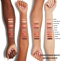 Pressed Powder Palette The Mauve Palette, highly pigmented, soft & easy blend, clean vegan, talc-free
