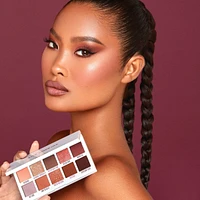 Pressed Powder Palette The Mauve Palette, highly pigmented, soft & easy blend, clean vegan, talc-free