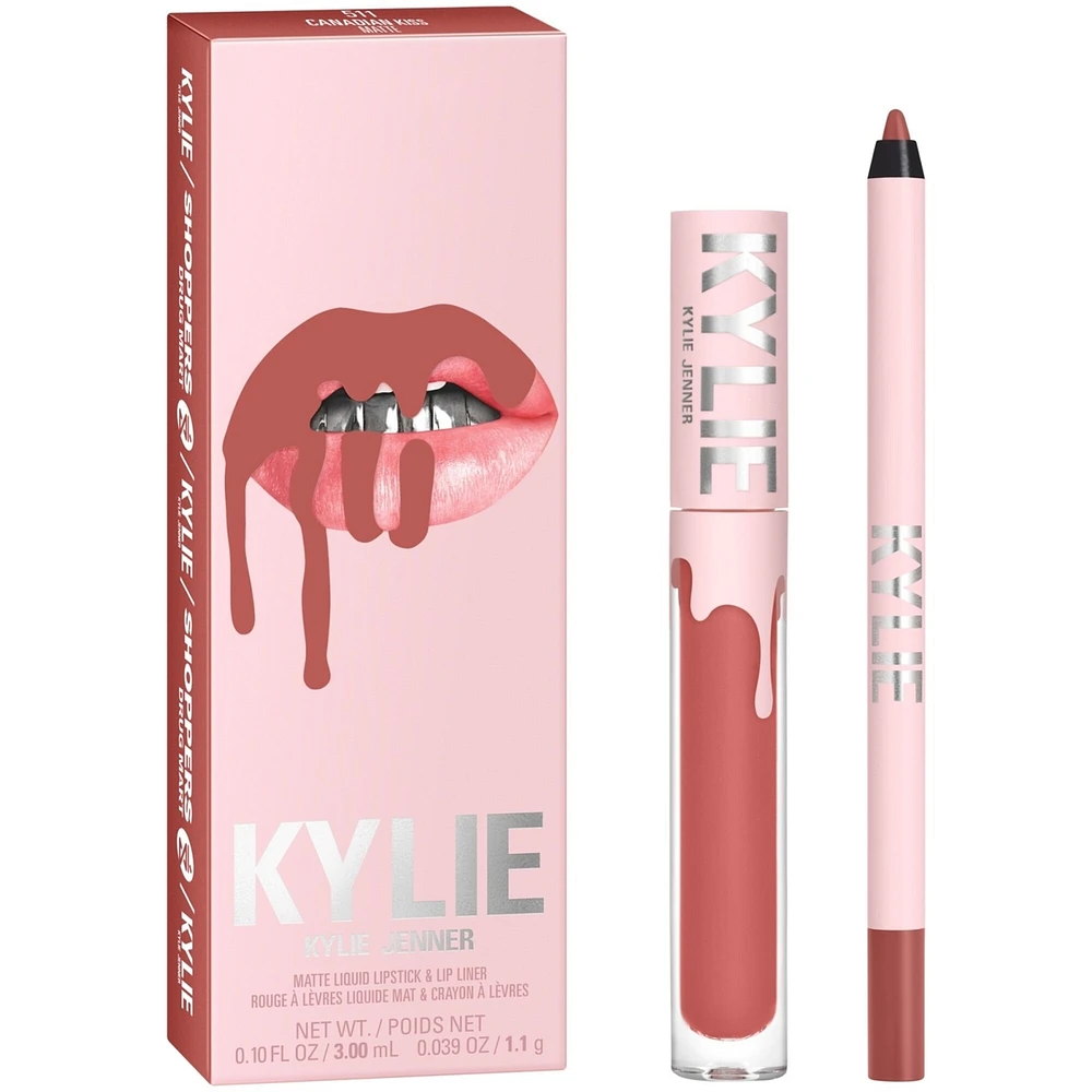 Exclusive Matte Lip Kit, perfect lip routine, highly-pigmented, 8-hour wear, smudge-resistant, vegan