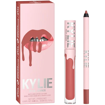 Exclusive Matte Lip Kit, perfect lip routine, highly-pigmented, 8-hour wear, smudge-resistant, vegan