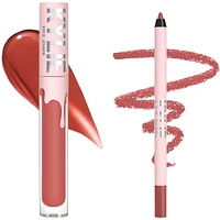 Exclusive Matte Lip Kit, perfect lip routine, highly-pigmented, 8-hour wear, smudge-resistant, vegan