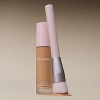 Foundation Brush 01, cruelty-free, vegan, angled, ultra-soft