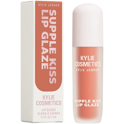 Supple Kiss Lip Glaze Gloss, shine finish, 12h hydration, lightweight, clean & vegan