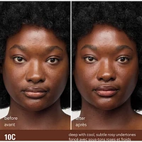Skin Tint Blurring Elixir Foundation with Hyaluronic Acid, 12-hour wear, natural, second-skin finish
