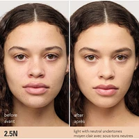 Skin Tint Blurring Elixir Foundation with Hyaluronic Acid, 12-hour wear, natural, second-skin finish