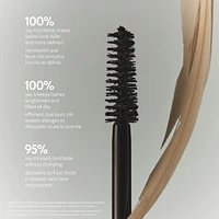 Wisp Lash Mascara, lifted & curled lashes for 24H, no clumps or smudging, clean & vegan formula