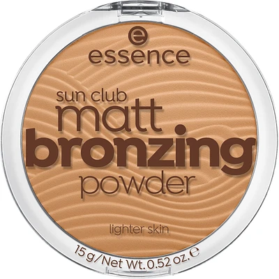 sun club matt bronzing powder