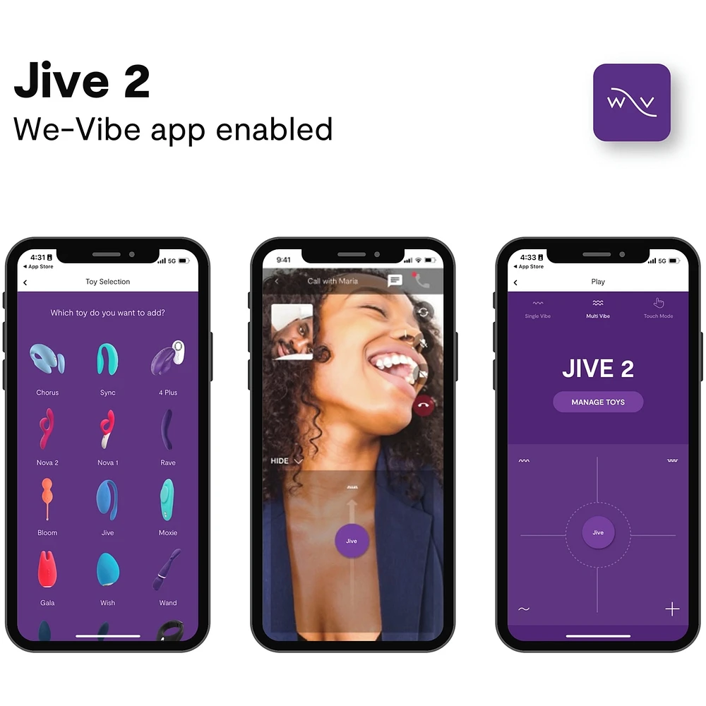 We-Vibe Jive 2 Electric Pink