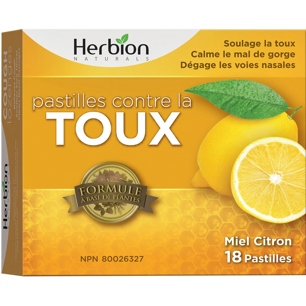 Cough Lozenge Honey Lemon