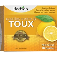 Cough Lozenge Honey Lemon