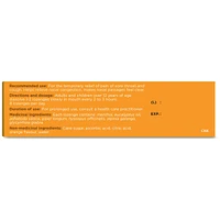 Cough Lozenge Orange