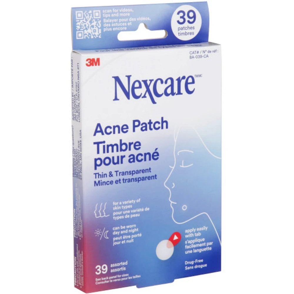 Thin and Transparent Acne Patch