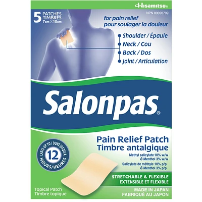 Salonpas 12 Hour Pain Relief Patch