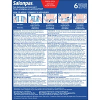 Salonpas Pain Relieving Gel-Patch HOT
