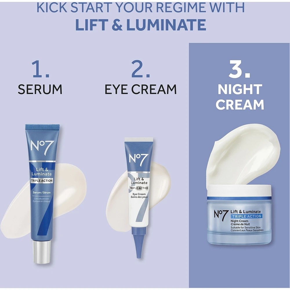 Lift & Luminate Triple Action Night Cream