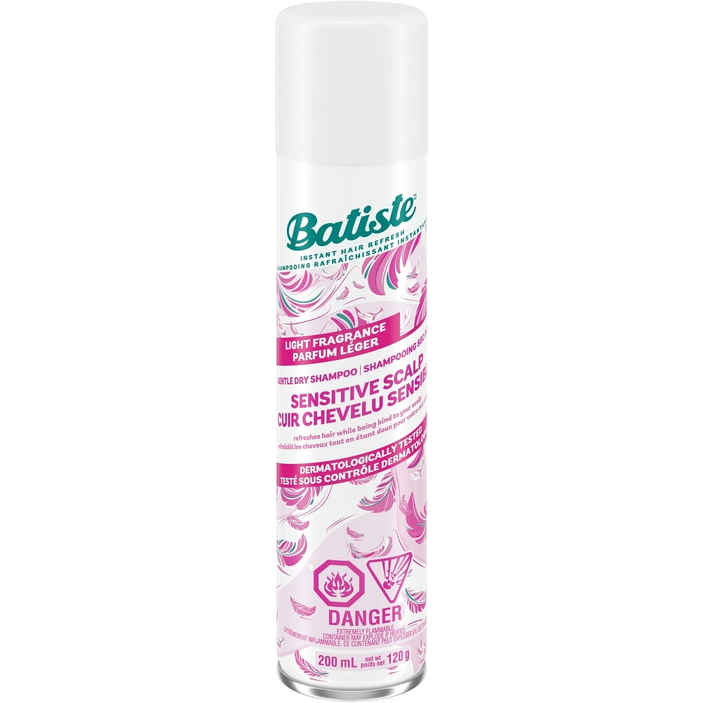 Batiste Dry Shampoo Sensitive Scalp Light Fragrance